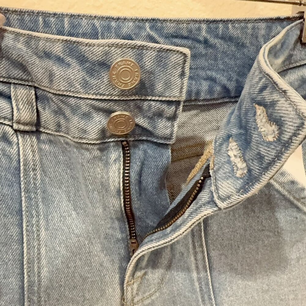 NWOT FRAME Frame Jean Double Button Flare - Picture 4 of 8